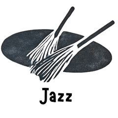 Jazz practice tracks icon